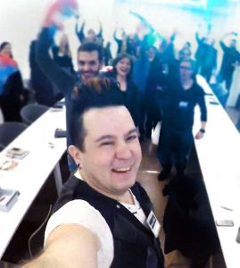 Janne Mustonen Workshop-selfie